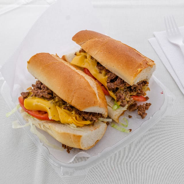 Chopped Cheese Sandwich.